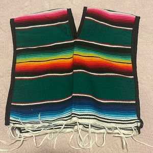 Mexican Serape Poncho